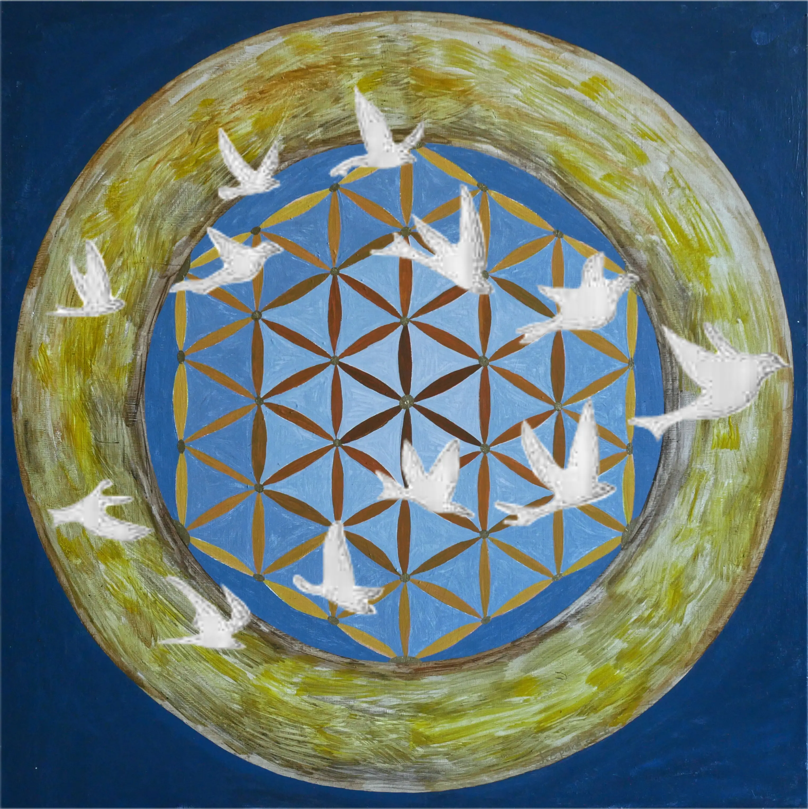 31 Blume des Lebens und Vögel 1 2026