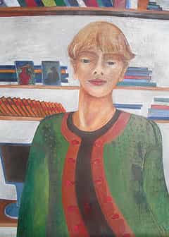 06 Selbstportraet 2010 Pastellkreide auf Papier 40x60