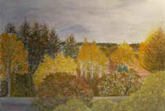 02 Fruehherbst_2021_Pastellkreide_auf Papier_50x70