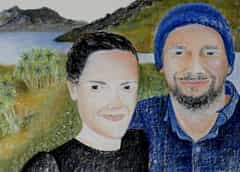 16 Neuseeland 2020 Pastellkreide auf Papier 50x70