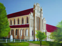 22 Kloster Chorin 2022 Acrylfarbe auf Leinwand 60x80