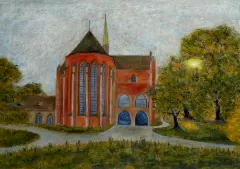 25_Kloster_Chorin_Ostseite_1_2026_Pastellkreide_auf_Papier_41.5x59